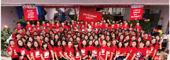 Se abrieron 100 tiendas PurCotton, las ventas superaron el número 1 en la categoría Tmall